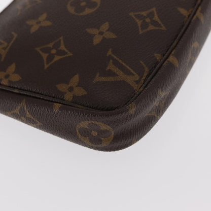 Louis Vuitton Pochette Accessoires NM Monogram Canvas, BROWN, CANVAS, Clutche & pouche