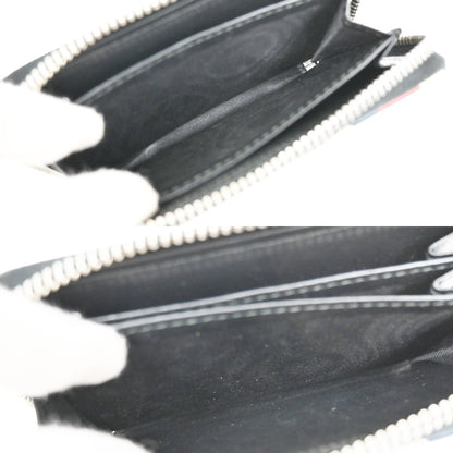 Gucci Night Courrier Bifold Wallet GG Coated Canvas with Applique, BLACK, CANVAS, Wallets