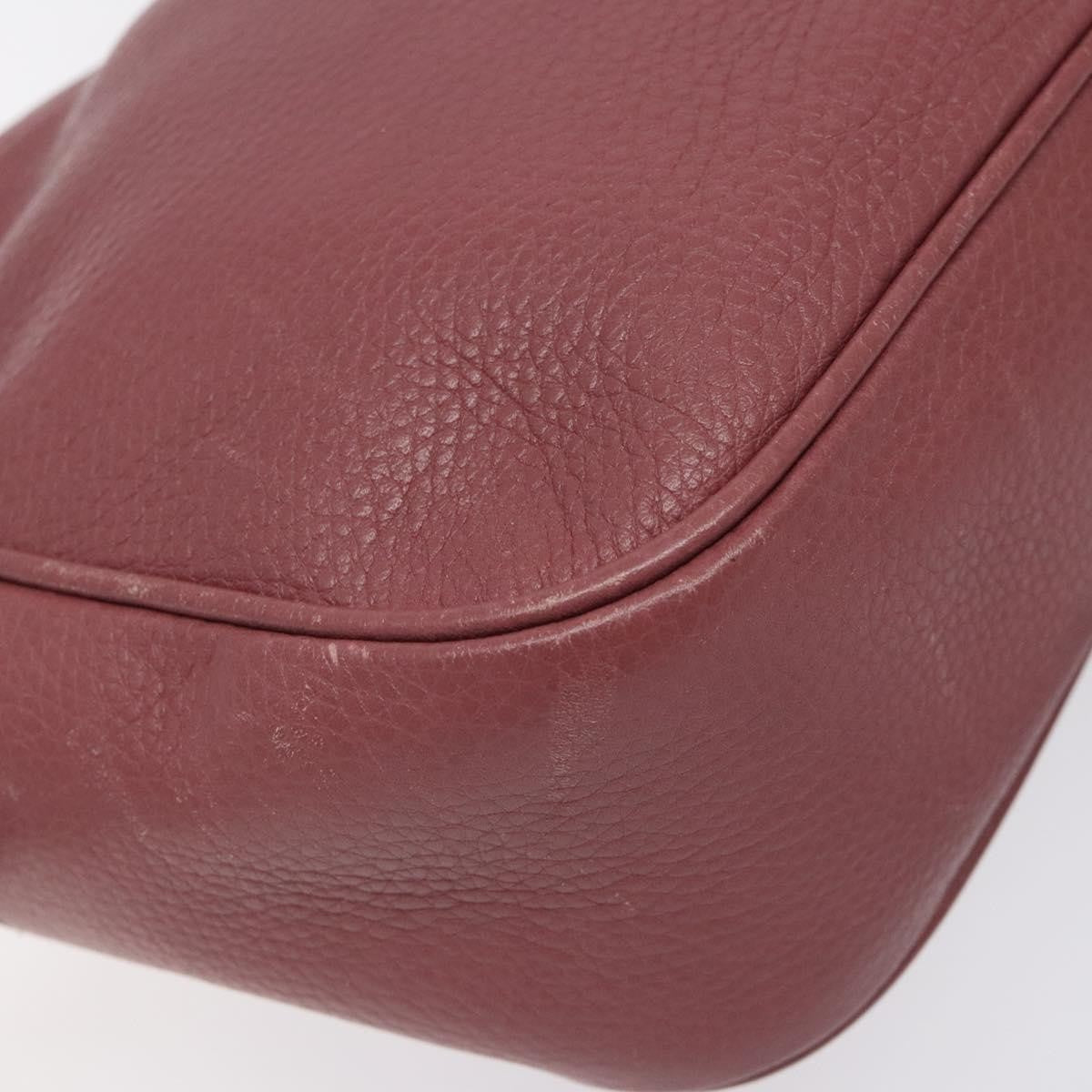 Gucci Soho Disco Crossbody Bag Leather, PINK, LEATHER, Shoulder bag