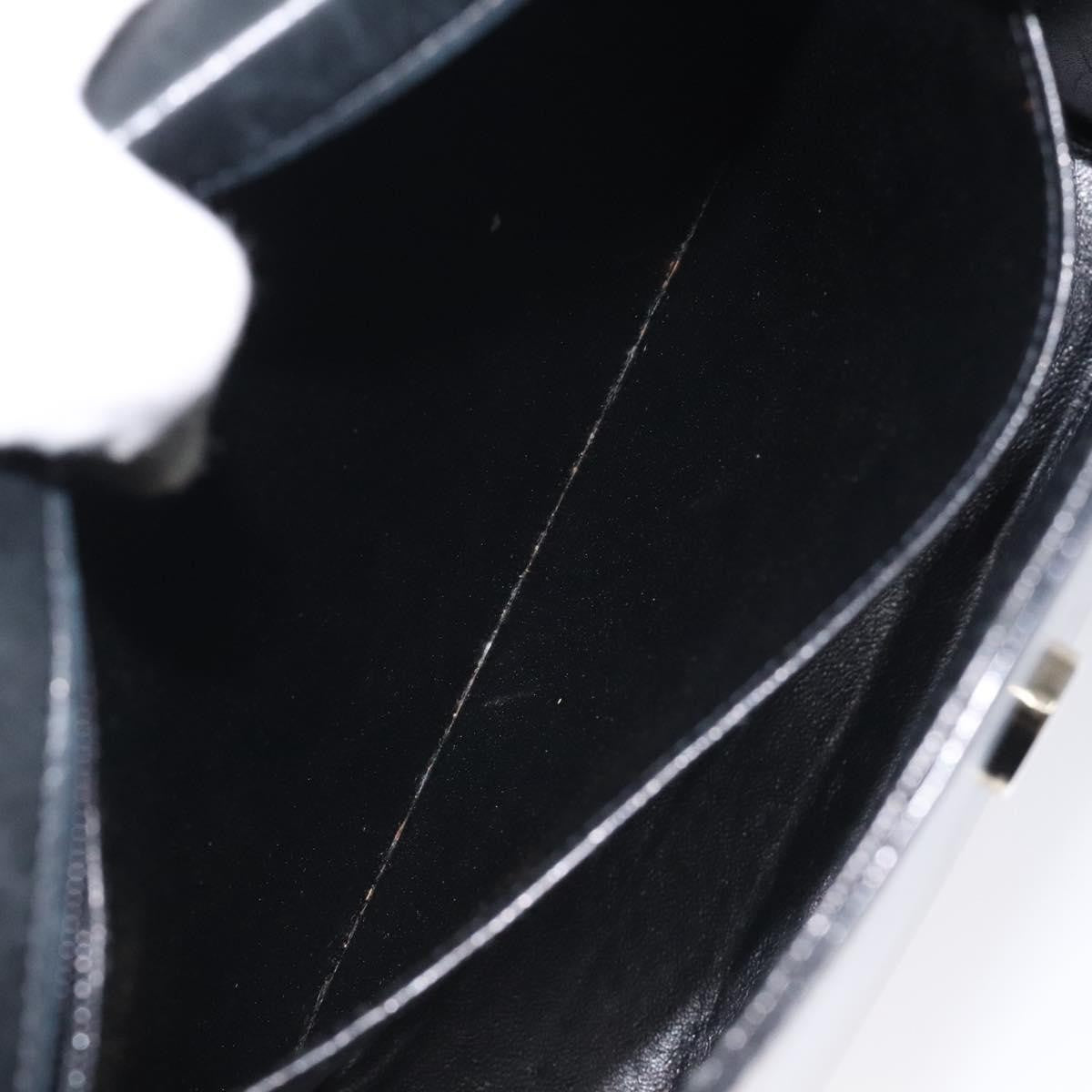 Chanel Vintage CC Box Flap Bag Patent Leather, BLACK, PATENT_LEATHER, Handbag