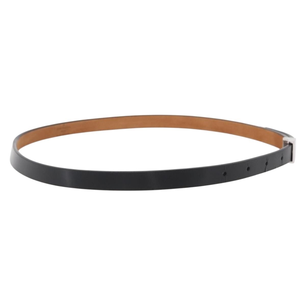 Louis Vuitton Carre Belt Leather, BLACK, LEATHER, Belts