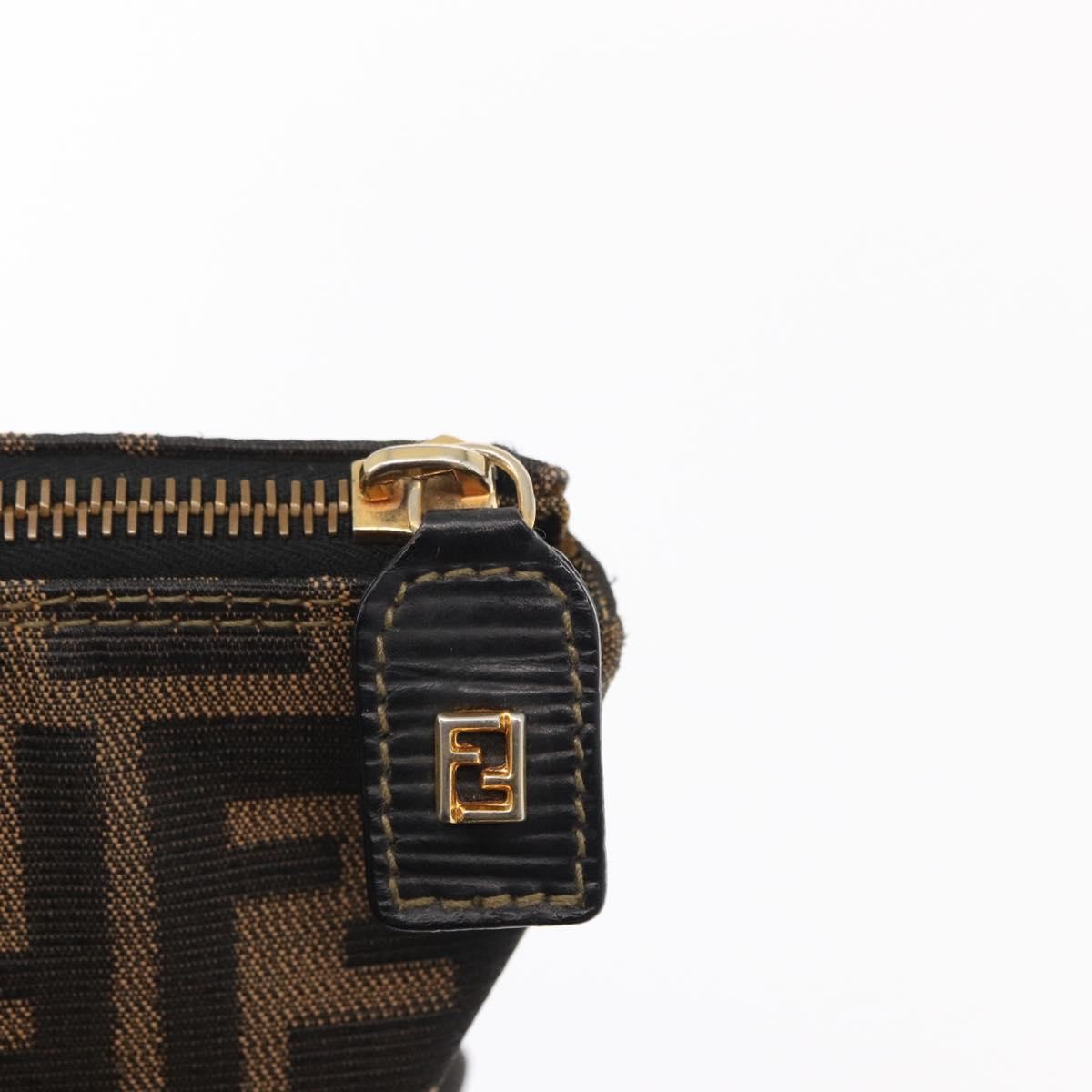 Fendi Zucca Tote bag Canvas, BLACK, CANVAS, Tote bag