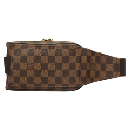 Louis Vuitton Geronimos Waist Bag Damier, BROWN, CANVAS, Shoulder bag