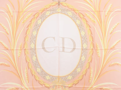 Christian Dior CD Scarf Silk, PINK, SILK, Scarve & shawl