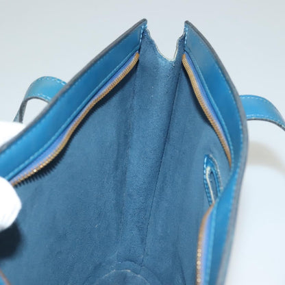 Louis Vuitton Saint Jacques Handbag Epi Leather, BLUE, LEATHER, Handbag