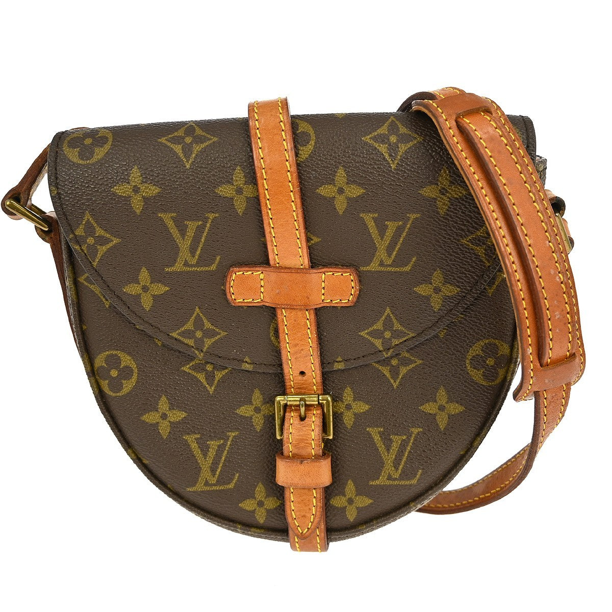 Louis Vuitton Chantilly Handbag Monogram Canvas, BROWN, CANVAS, Shoulder bag