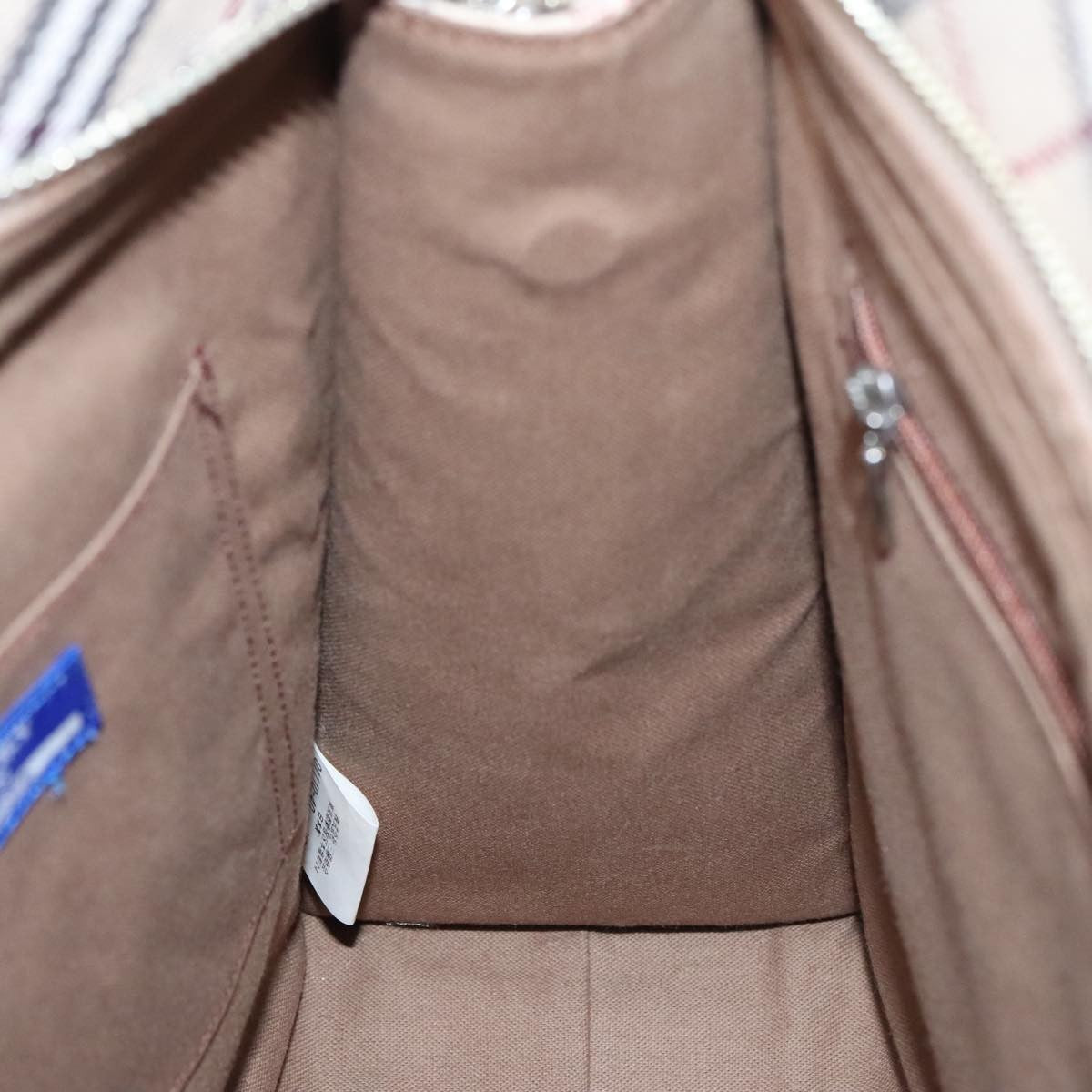 Burberry Nova Check Tote Canvas and Leather, BEIGE, CANVAS, Tote bag