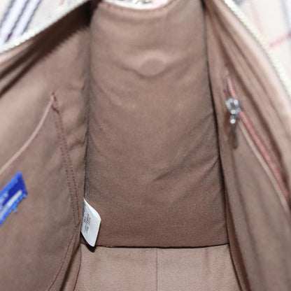 Burberry Nova Check Tote Canvas and Leather, BEIGE, CANVAS, Tote bag