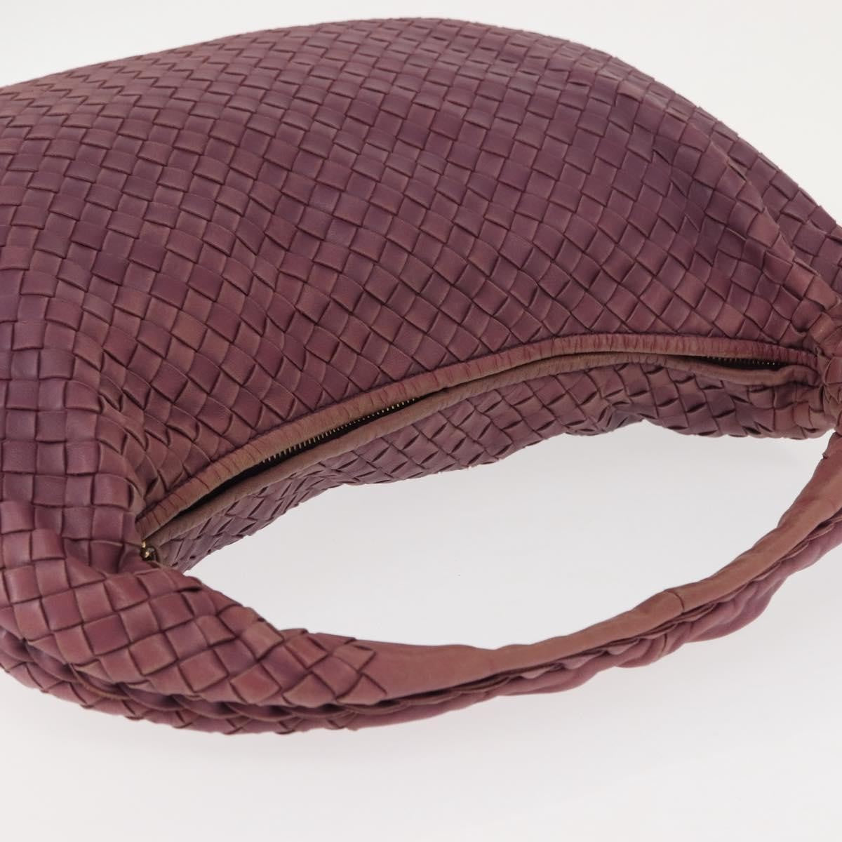 Bottega Veneta Veneta Hobo Intrecciato Nappa, PURPLE, LEATHER, Shoulder bag