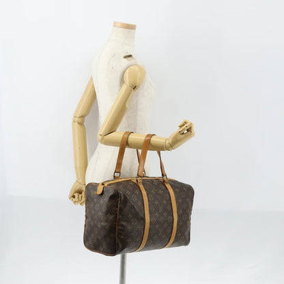 Louis Vuitton Sac Souple Handbag Monogram Canvas, BROWN, CANVAS, Travel bag