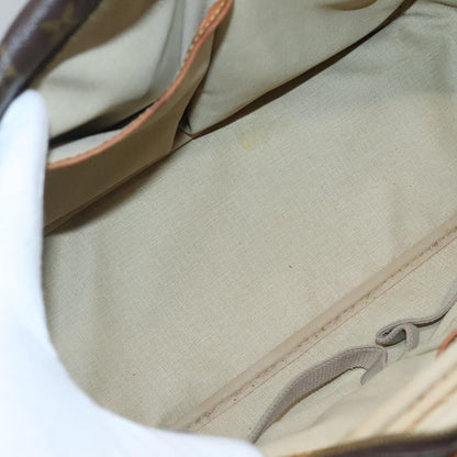 Louis Vuitton Deauville Handbag Monogram Canvas, BROWN, CANVAS, Handbag