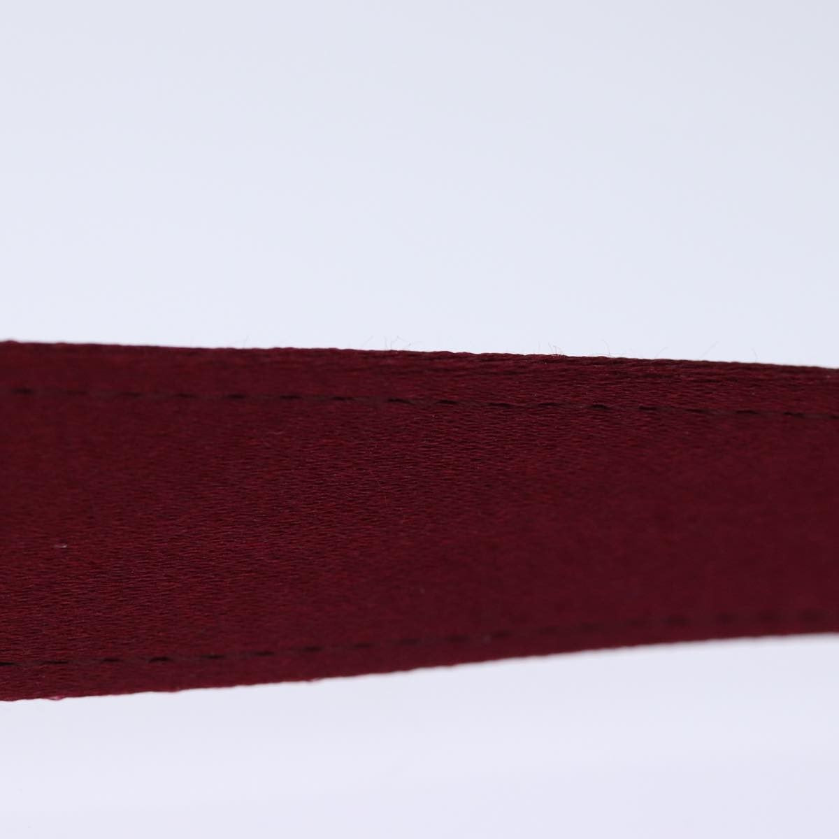 Chanel Flap shoulder Bag Satin, RED, SATIN, Shoulder bag