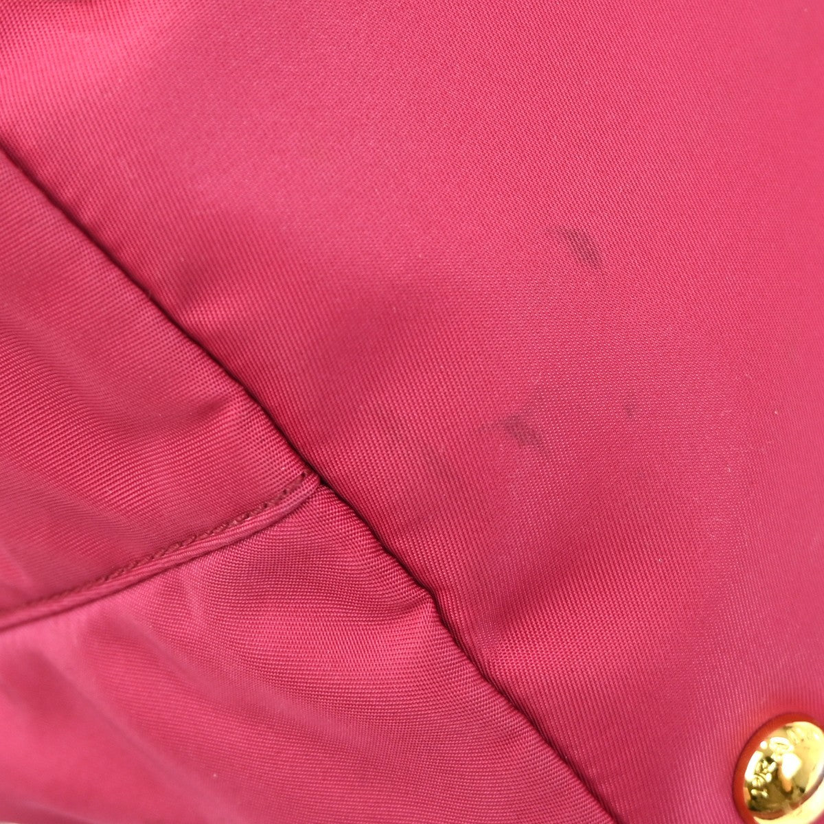 Prada Convertible Flap Tote Tessuto and Saffiano Leather, PINK, NYLON, Tote bag