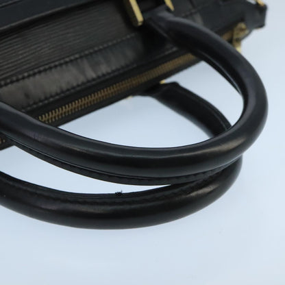 Louis Vuitton Dhanura Handbag Epi Leather, BLACK, LEATHER, Handbag