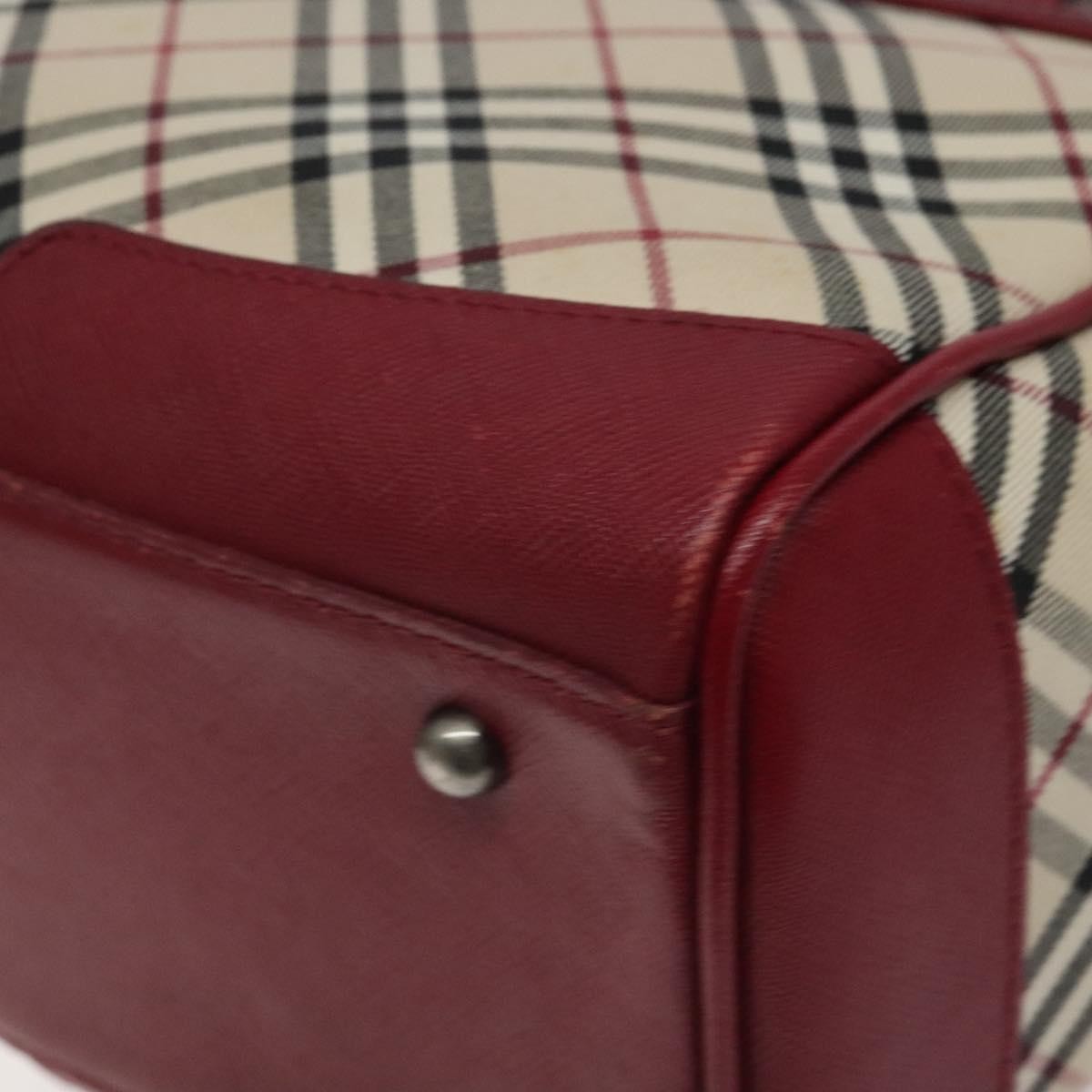 Burberry Nova Check Tote Leather, BEIGE, CANVAS, Tote bag