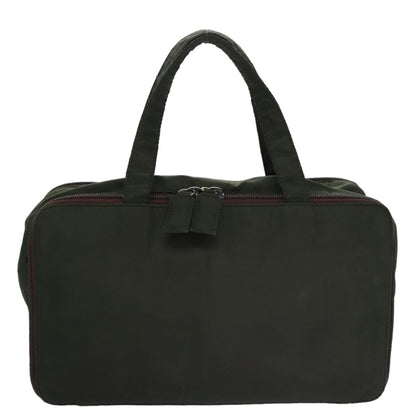 Prada Vintage Zip Handbag Tessuto, GREEN, NYLON, Handbag