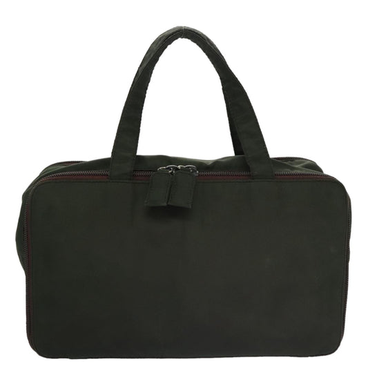 Prada Vintage Zip Handbag Tessuto, GREEN, NYLON, Handbag