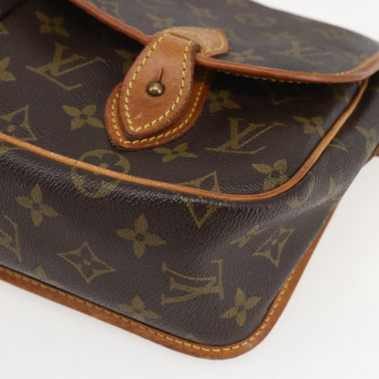 Louis Vuitton Sac Gibeciere Messenger Bag Monogram Canvas, BROWN, CANVAS, Shoulder bag
