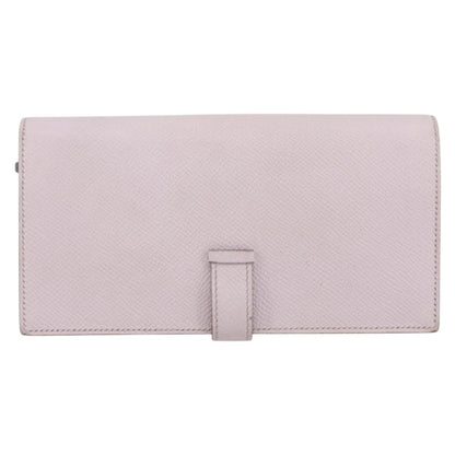 Hermes Bearn Wallet Epsom, PINK, LEATHER, Wallets