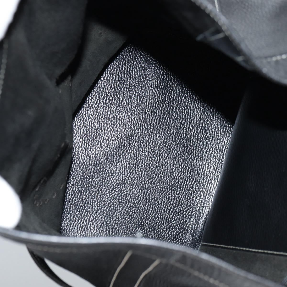 Hermes HERMES Shoulder Bag Leather, BLACK, LEATHER, Shoulder bag