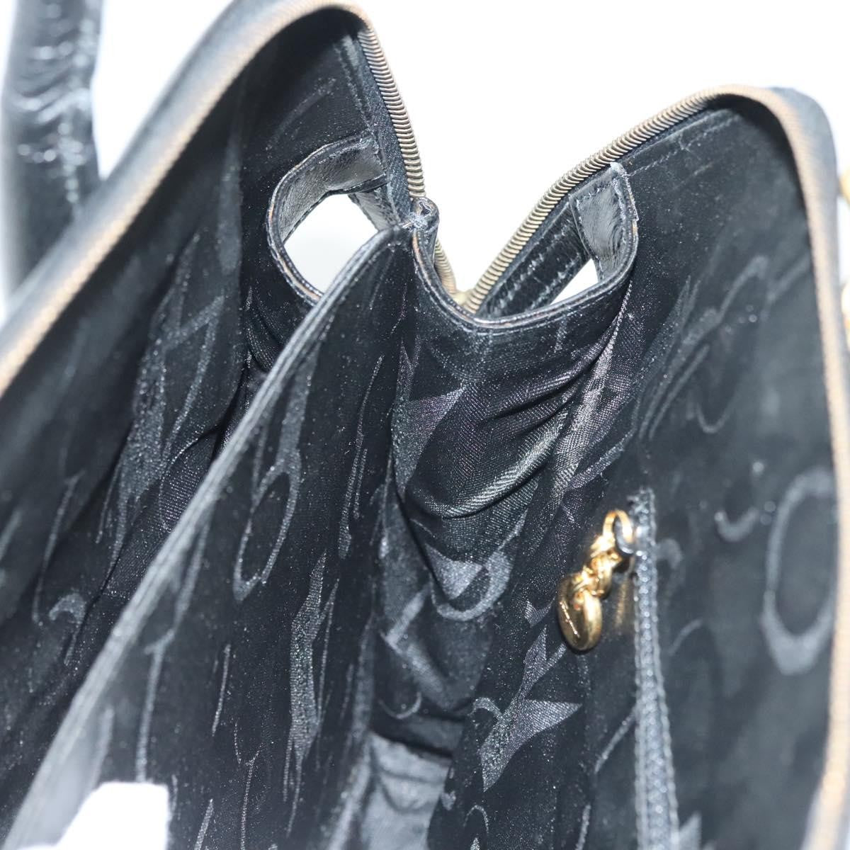 Salvatore Ferragamo Convertible Dome Gancini Leather, BLACK, LEATHER, Handbag