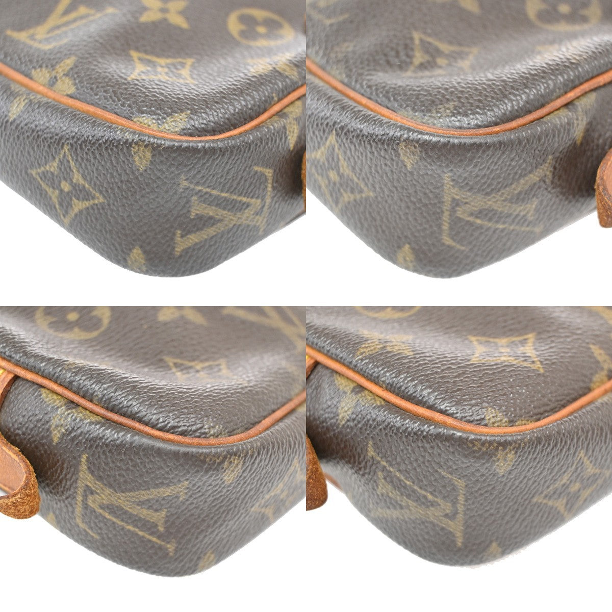 Louis Vuitton Pochette Marly Bandouliere Bag Monogram Canvas, BROWN, CANVAS, Shoulder bag