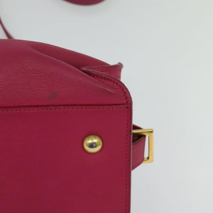Saint Laurent Classic Y Cabas Leather, PINK, LEATHER, Tote bag