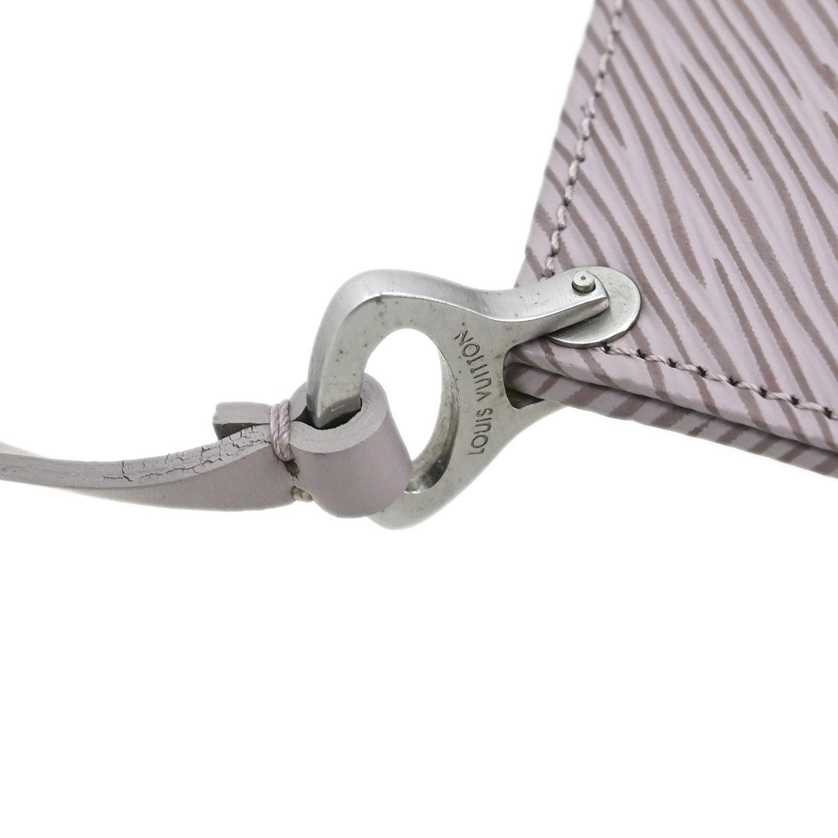 Louis Vuitton Demi Lune Pochette Epi Leather, PURPLE, LEATHER, Shoulder bag