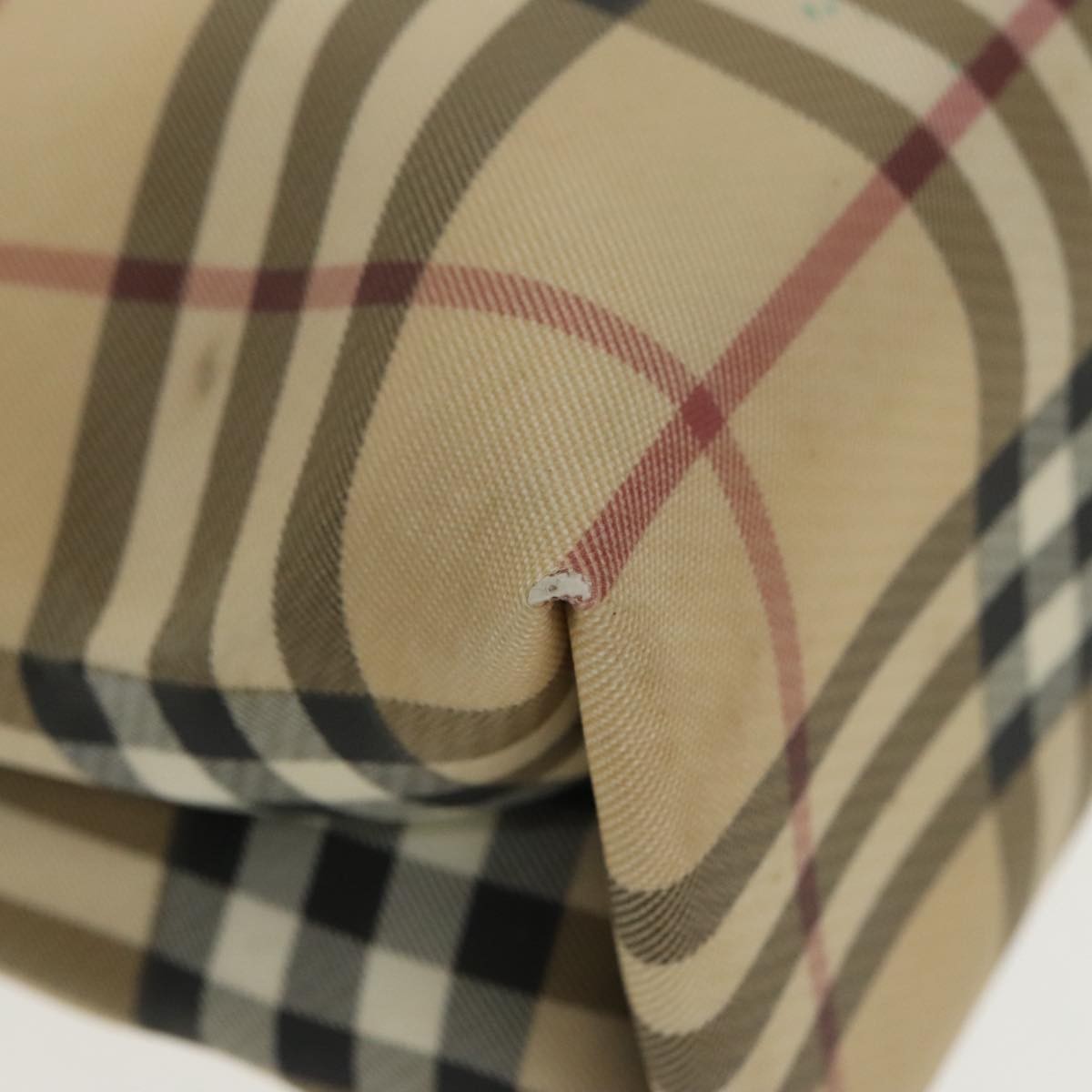 Burberry Top Handle Tote Nova Check Canvas, BEIGE, CANVAS, Tote bag