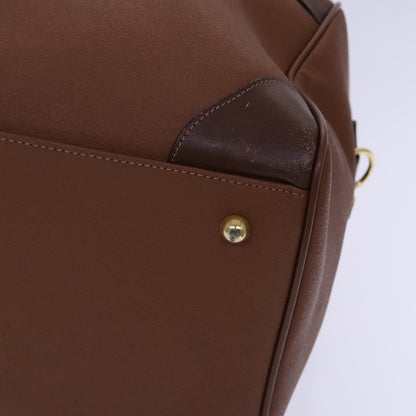 Burberry Front Pocket Zip Boston Bag House Check Canvas and Leather, BROWN, LEATHER, Travel bag