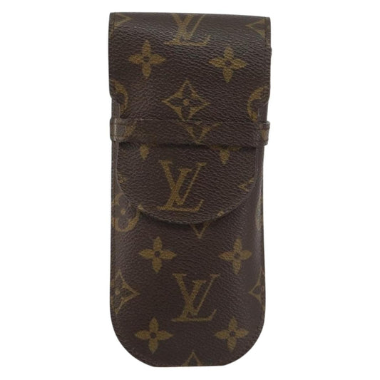 Louis Vuitton Etui à lunette Canvas, BROWN, CANVAS, Wallets