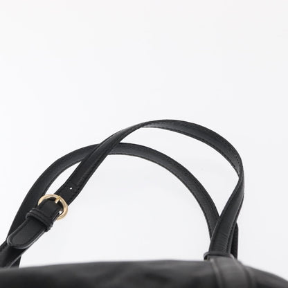 Salvatore Ferragamo Vala Handbag Nylon, BLACK, NYLON, Handbag