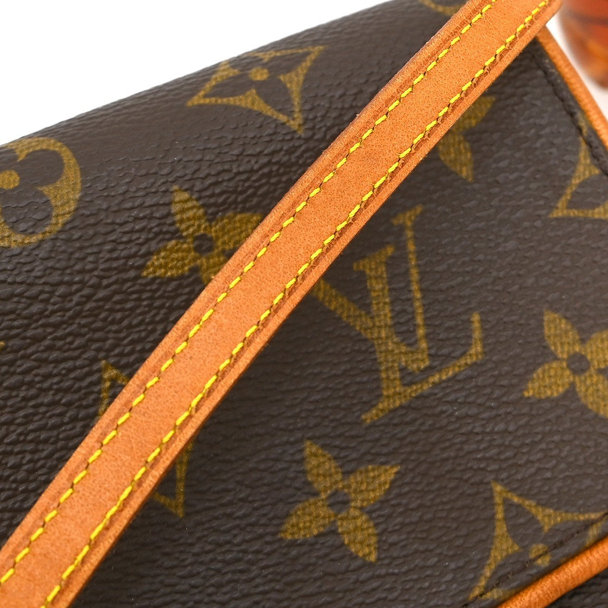 Louis Vuitton Twin Handbag Monogram Canvas, Brown, Canvas, Clutch