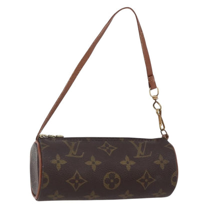 Louis Vuitton Papillon Pochette Monogram Canvas, BROWN, CANVAS, Clutche & pouche
