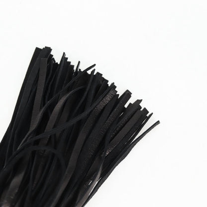 Chanel Camera CC Tassel Bag Leather, BLACK, LEATHER, Clutche & pouche