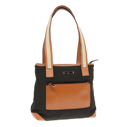 Gucci Vintage tote Canvas, KHAKI, CANVAS, Tote bag