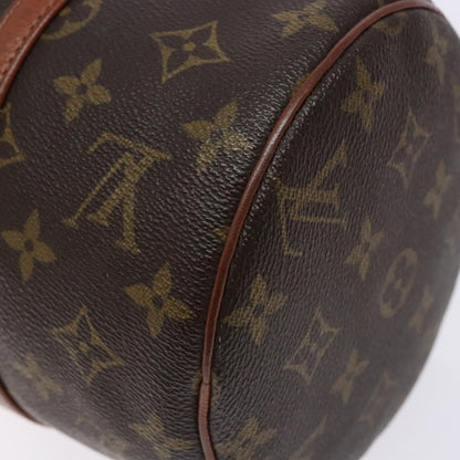 Louis Vuitton Papillon Handbag Monogram Canvas, BROWN, CANVAS, Handbag