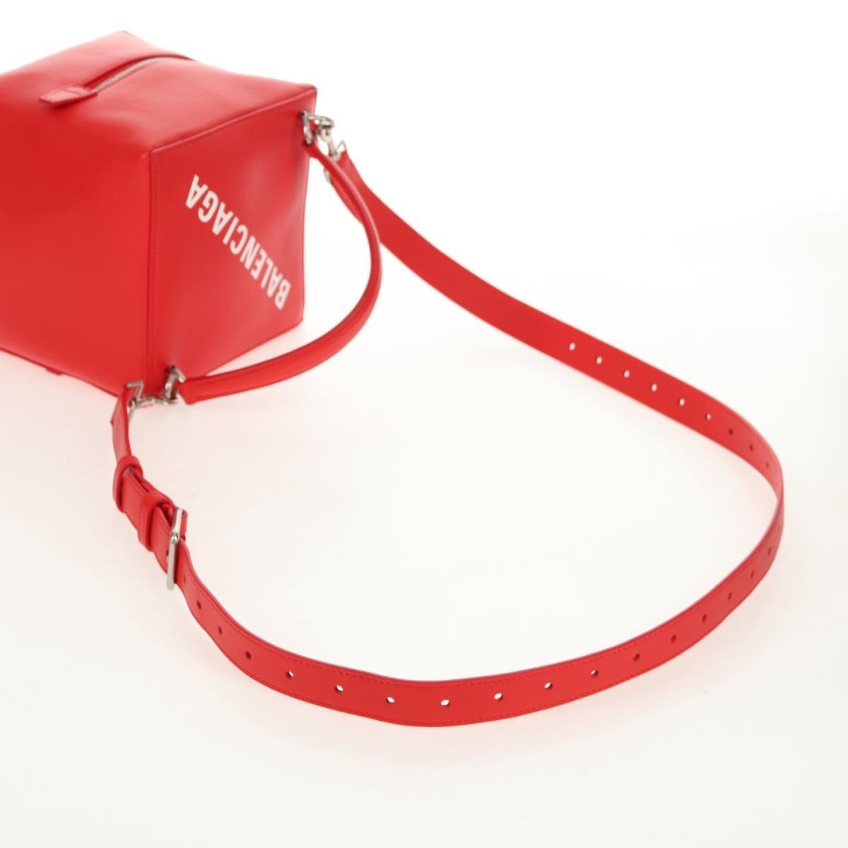 Balenciaga 4x4 Bag Leather, RED, LEATHER, Handbag