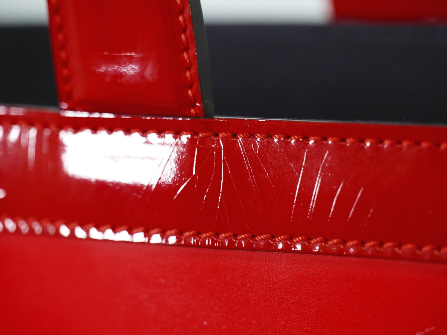 Chanel Vintage Portrait Tote Printed Leather and Quilted Patent, BLACK, PATENT_LEATHER, Tote bag