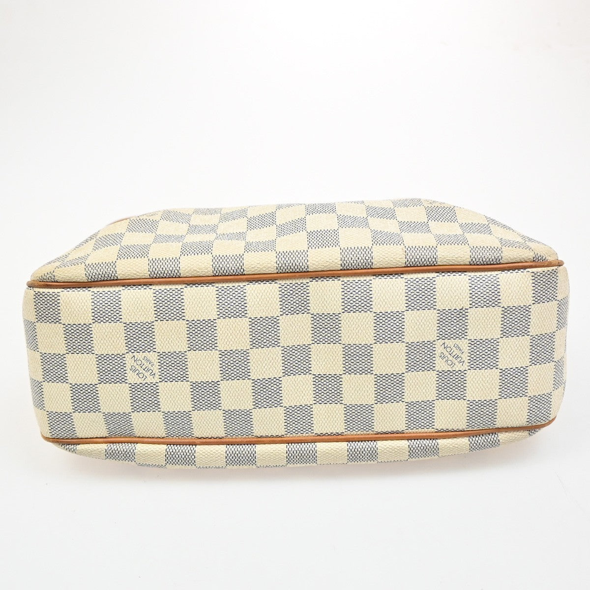 Louis Vuitton Siracusa Handbag Damier, WHITE, CANVAS, Shoulder bag