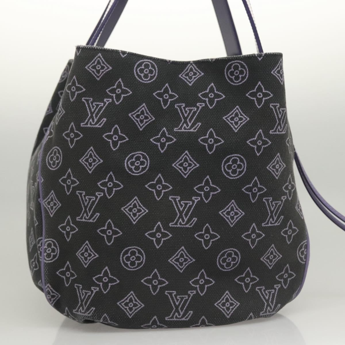 Louis Vuitton Cabas Ipanema Canvas, PURPLE, CANVAS, Tote bag