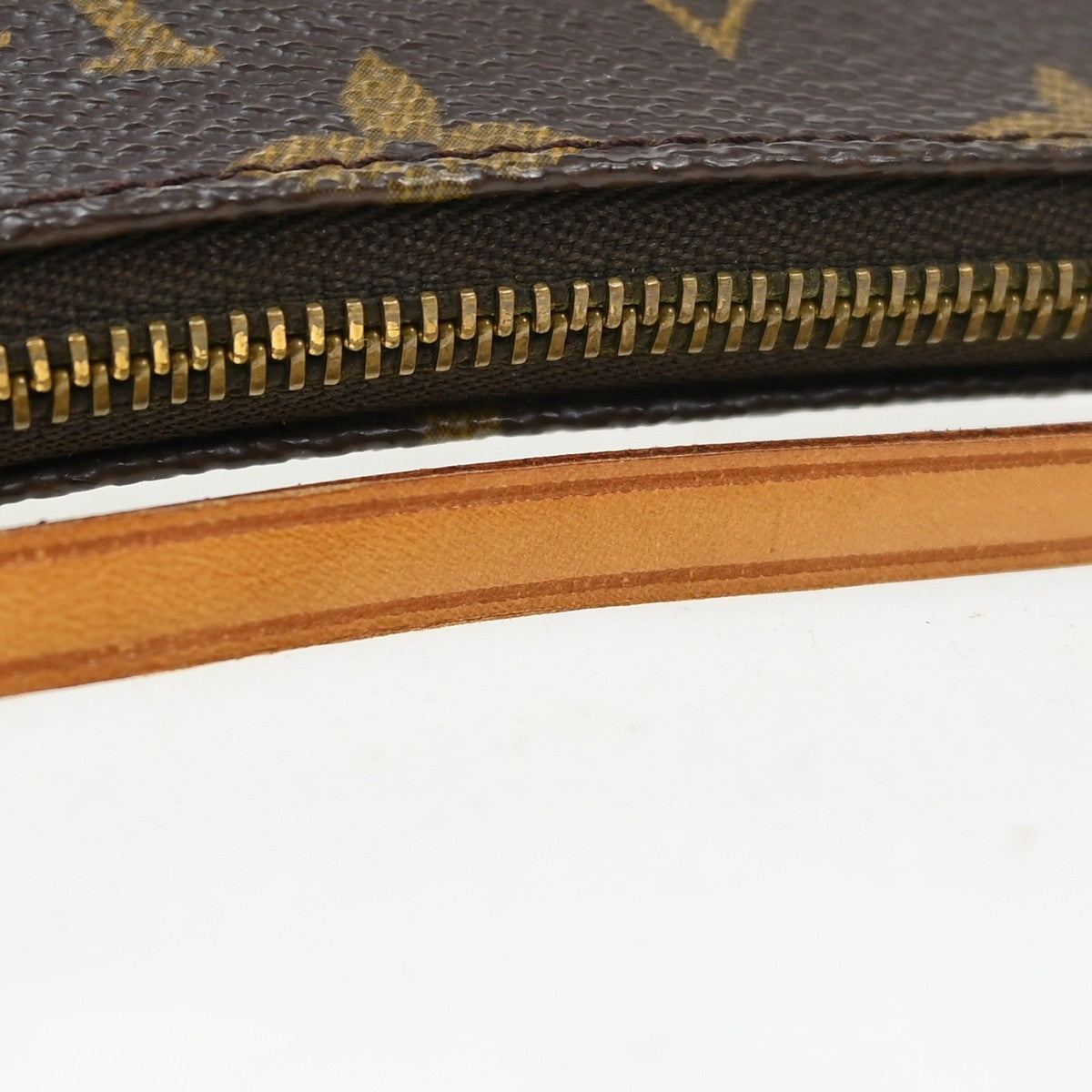Louis Vuitton Pochette Accessoires NM Monogram Canvas, Brown, Canvas, Clutch