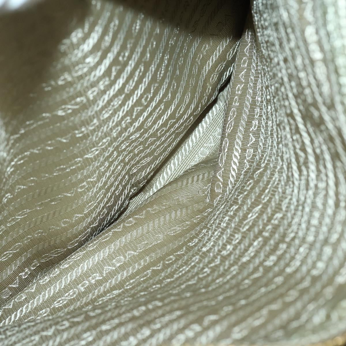 Prada Convertible Shopper Tote Vitello Daino, GRAY, LEATHER, Tote bag