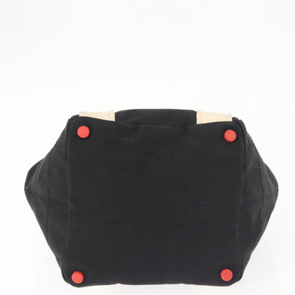 Chanel Chocolate Bar Coco Mark handbag Canvas, NAVY, CANVAS, Handbag