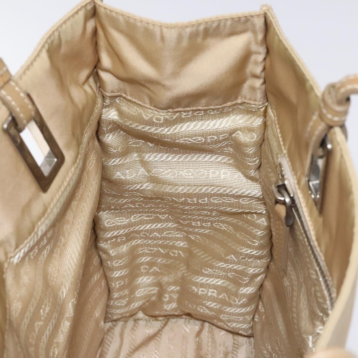 Prada Open Tote Tessuto, BEIGE, NYLON, Tote bag