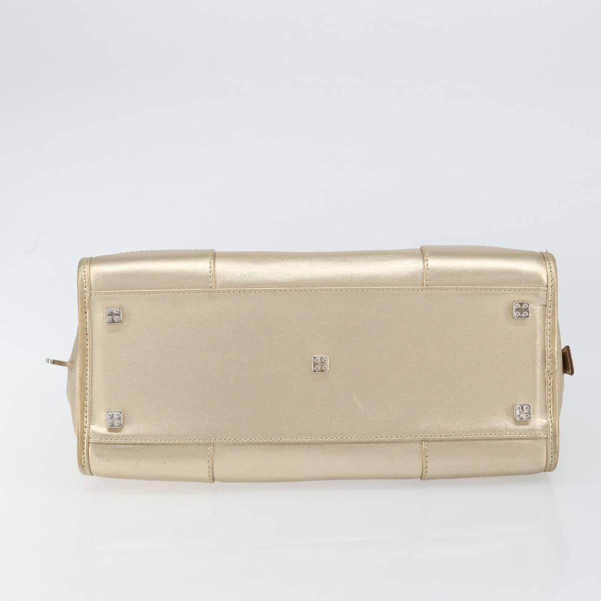 Loewe Amazona Bag Leather, GOLD, LEATHER, Handbag