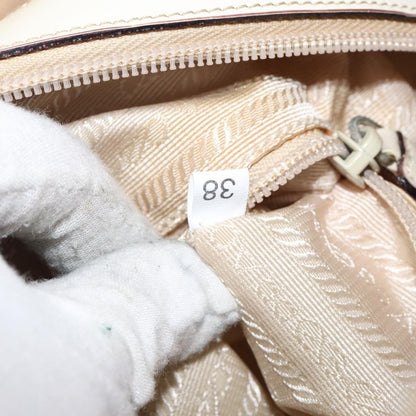 Prada Re-edition 1995 handbag Patent leather, BEIGE, PATENT_LEATHER, Handbag