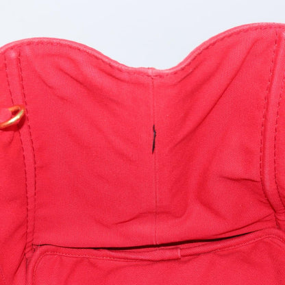 Prada Canapa Tote Canvas, RED, CANVAS, Tote bag