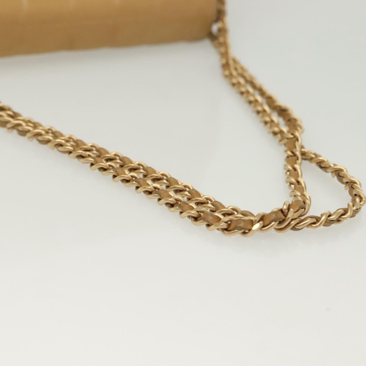 Chanel Chocolate Bar Flap Bag Quilted Lambskin, BEIGE, LEATHER, Shoulder bag