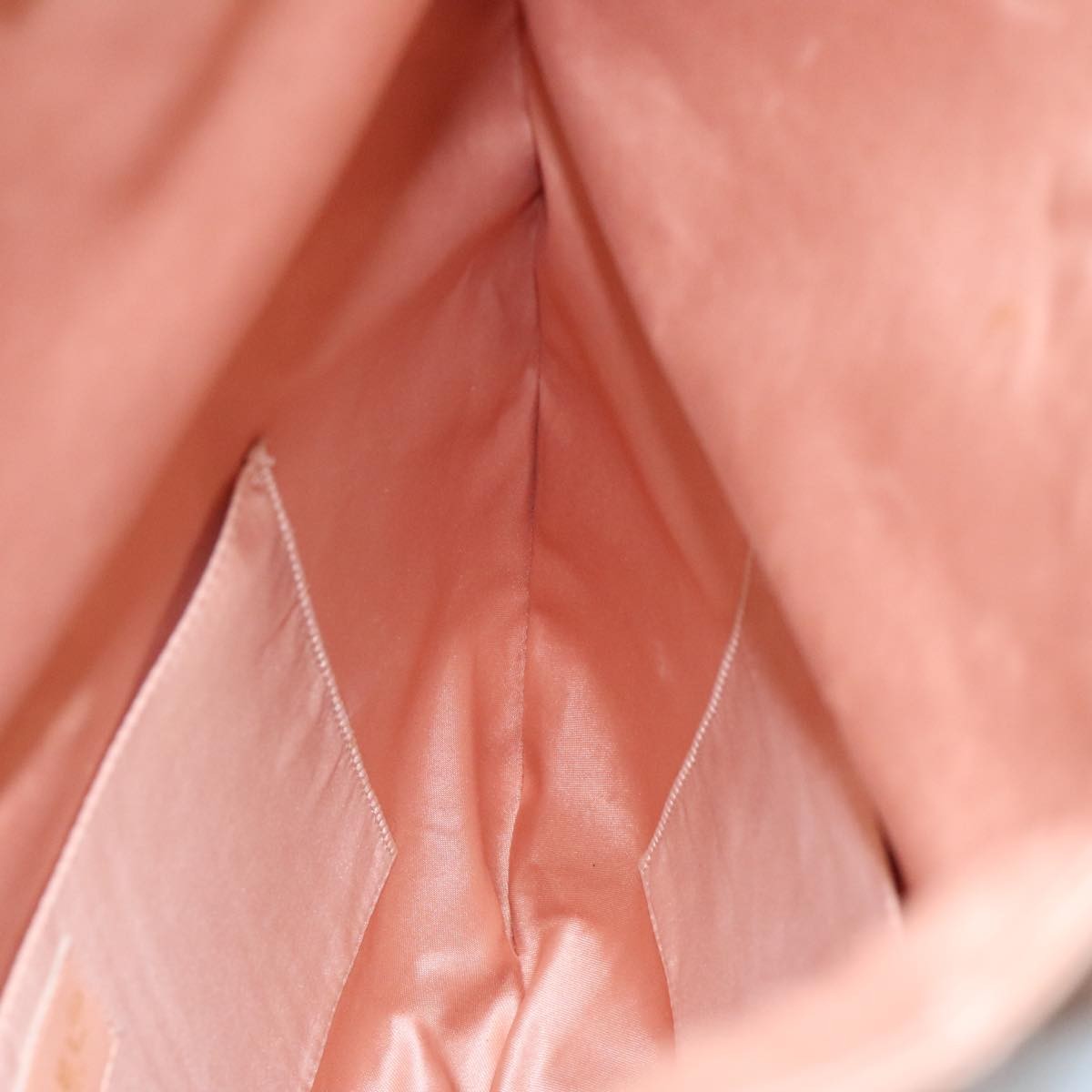 Chanel Vintage Drawstring Pouch Nylon, PINK, NYLON, Clutche & pouche